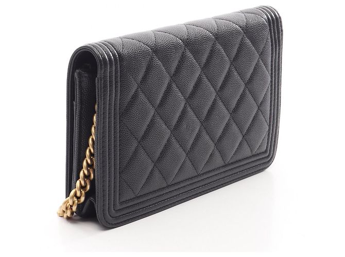 Borsa a tracolla Chanel Boy Matelassé - vista 2