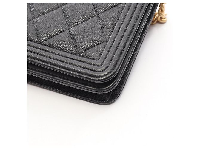 Borsa a tracolla Chanel Boy Matelassé - vista 9