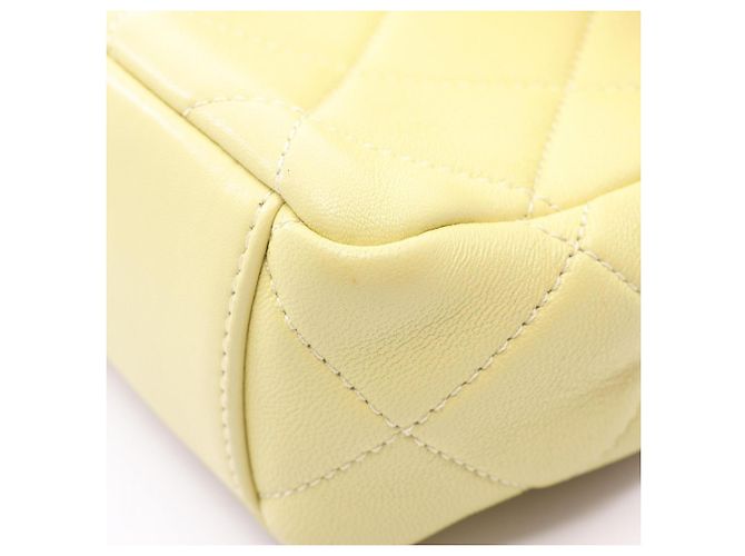 Borsa Chanel Matelassé Yellow - vista 6