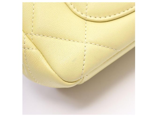 Borsa Chanel Matelassé Yellow - vista 7