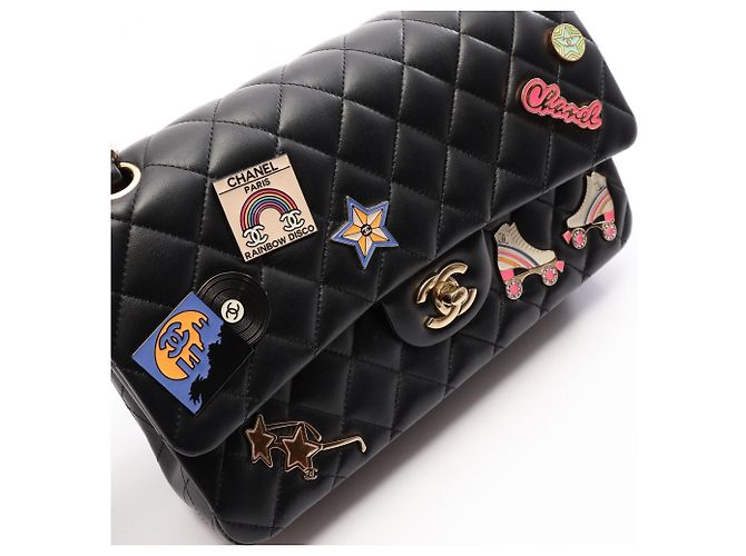 Borsa a tracolla Chanel Matelassé Double Flap - vista 12
