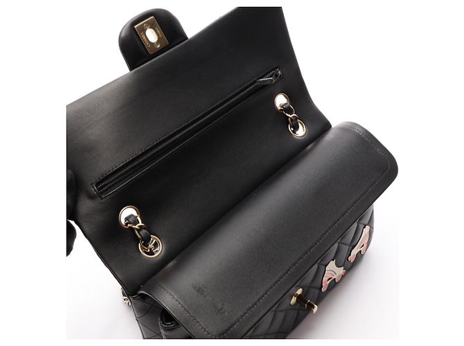 Borsa a tracolla Chanel Matelassé Double Flap - vista 7