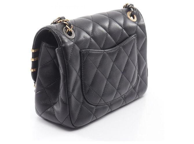 Borsa a tracolla Chanel Matelassé in pelle di agnello - vista 2