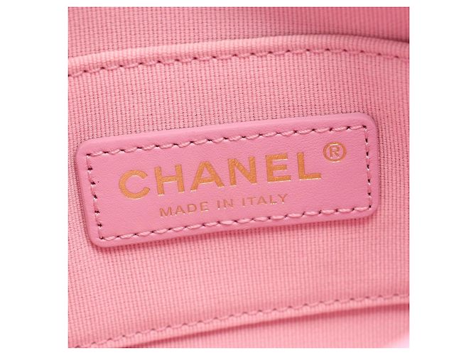 Borsa a tracolla Chanel Matelassé in pelle d'agnello - vista 4