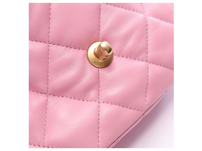 Borsa a tracolla Chanel Matelassé in pelle d'agnello - vista 8