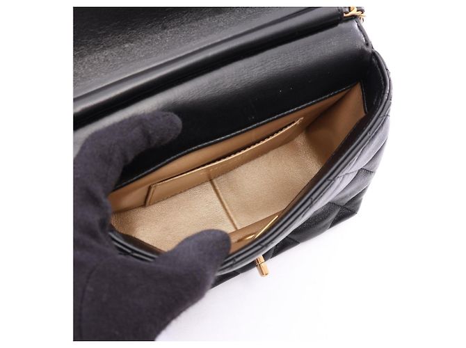 Borsa Mini Flap Chanel Matelassé - vista 3