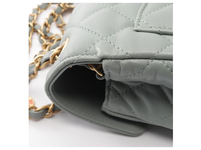 Borsa a tracolla Chanel Mini Matelassé - vista 11