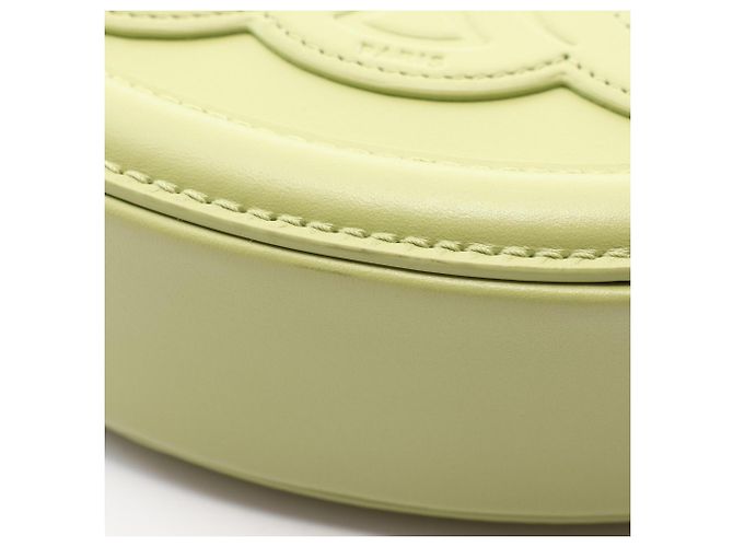 Céline Borsa a tracolla ovale in pelle Celine Triomphe - vista 5