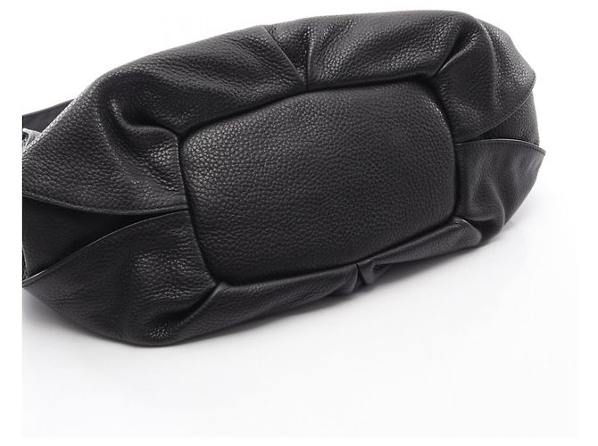 Céline Borsa a tracolla Celine Bittersweet in pelle nera - vista 10