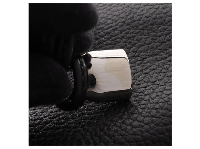 Céline Borsa a tracolla Celine Bittersweet in pelle nera - vista 13