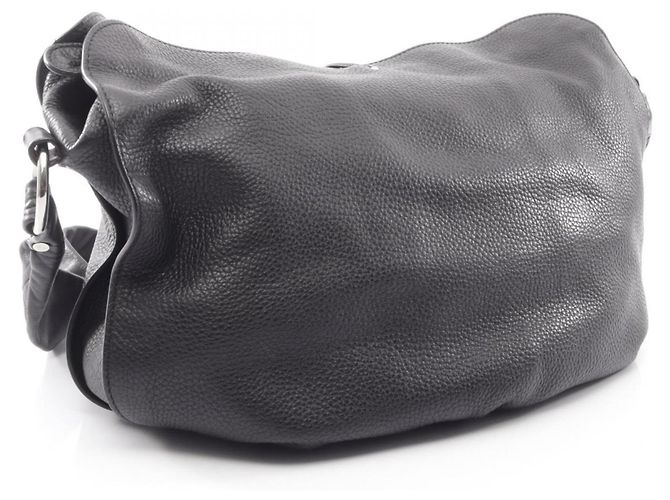 Céline Borsa a tracolla Celine Bittersweet in pelle nera - vista 2