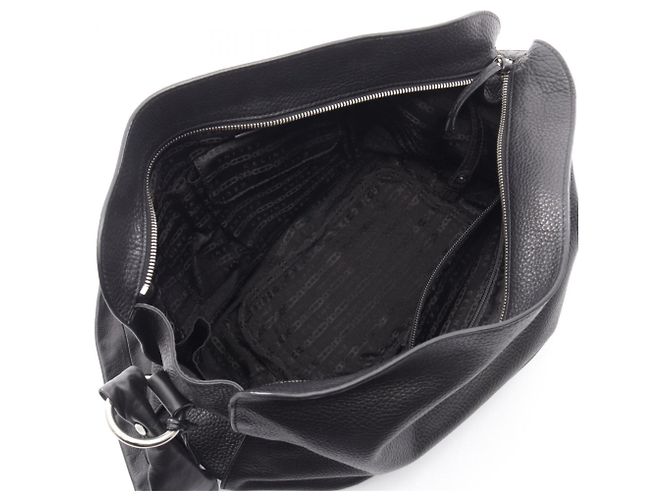Céline Borsa a tracolla Celine Bittersweet in pelle nera - vista 3