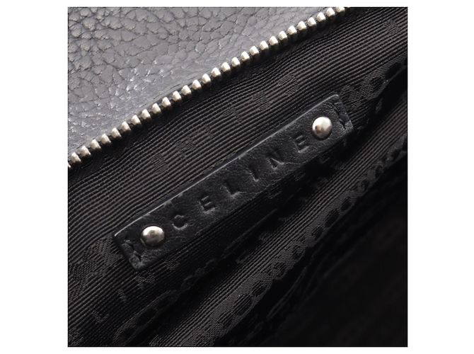 Céline Borsa a tracolla Celine Bittersweet in pelle nera - vista 4