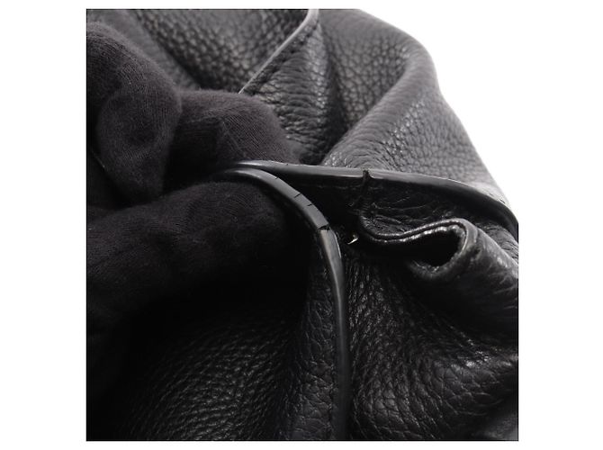 Céline Borsa a tracolla Celine Bittersweet in pelle nera - vista 7