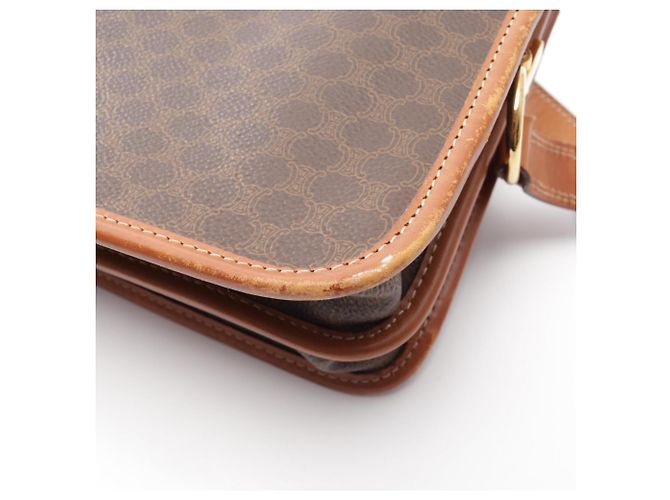 Céline Borsa a tracolla Celine Macadam Brown - vista 14