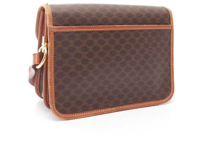 Céline Borsa a tracolla Celine Macadam Brown - vista 2