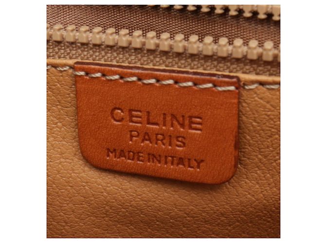 Céline Borsa a tracolla Celine Macadam Brown - vista 4