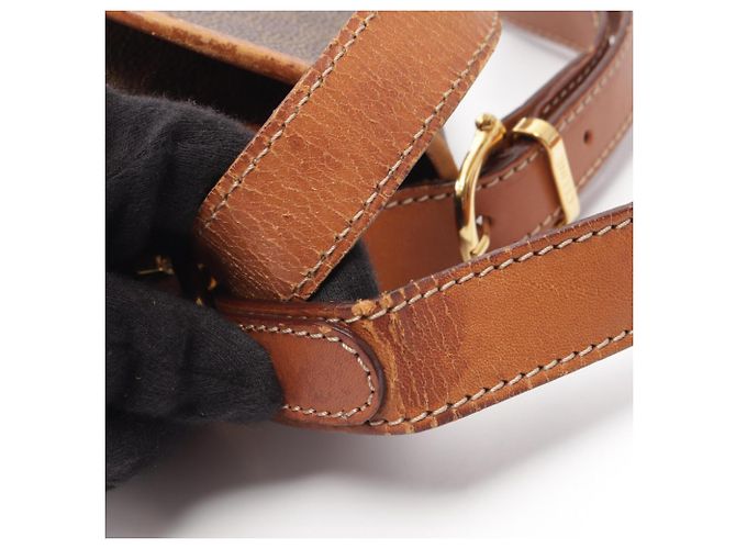 Céline Borsa a tracolla Celine Macadam Brown - vista 6