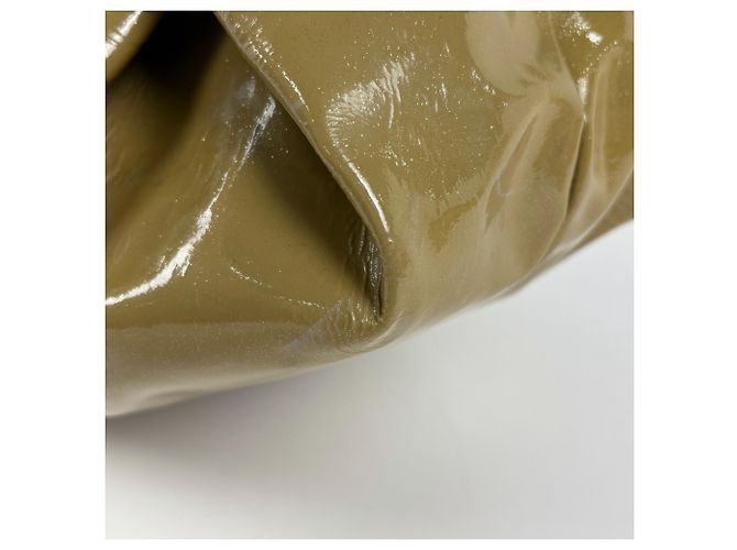 Borsa a mano Loewe in pelle verniciata marrone - vista 3