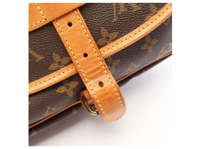 Borsa a tracolla Louis Vuitton Saumur 30 - vista 8