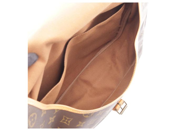 Borsa a tracolla Louis Vuitton Saumur 35 - vista 3