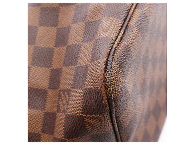 Borsa Tote Louis Vuitton Neverfull MM Damier Ebene - vista 11