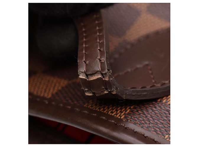 Borsa Tote Louis Vuitton Neverfull MM Damier Ebene - vista 7