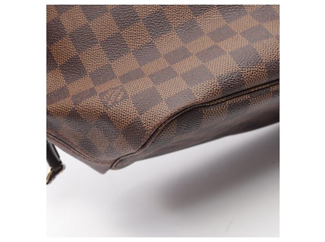 Borsa Tote Louis Vuitton Neverfull MM Damier Ebene - vista 11