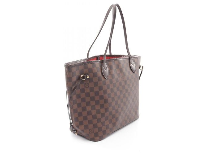 Borsa Tote Louis Vuitton Neverfull MM Damier Ebene - vista 2