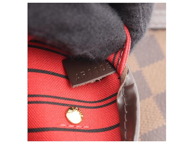 Borsa Tote Louis Vuitton Neverfull PM Damier Ebene - vista 5