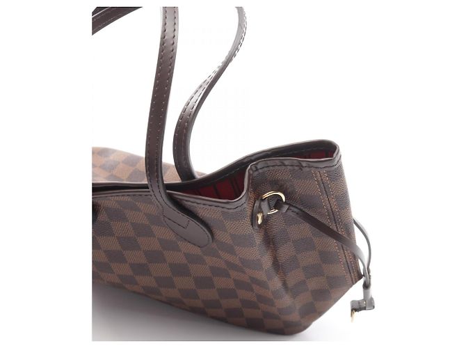 Borsa Tote Louis Vuitton Neverfull PM Damier Ebene - vista 9