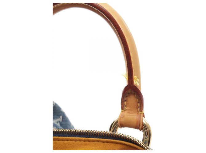 Borsa a mano Louis Vuitton Neo Speedy Monogram Denim - vista 10
