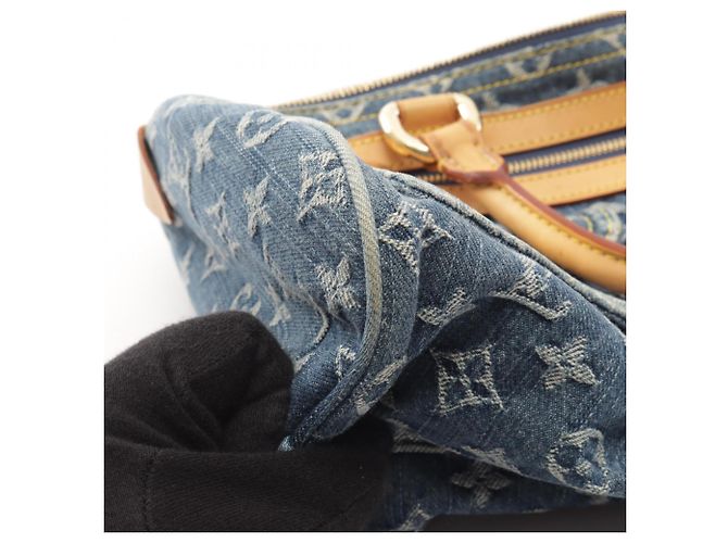 Borsa a mano Louis Vuitton Neo Speedy Monogram Denim - vista 6