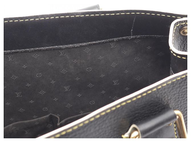 Borsa Louis Vuitton Fabuleau Suhali Noir - vista 6