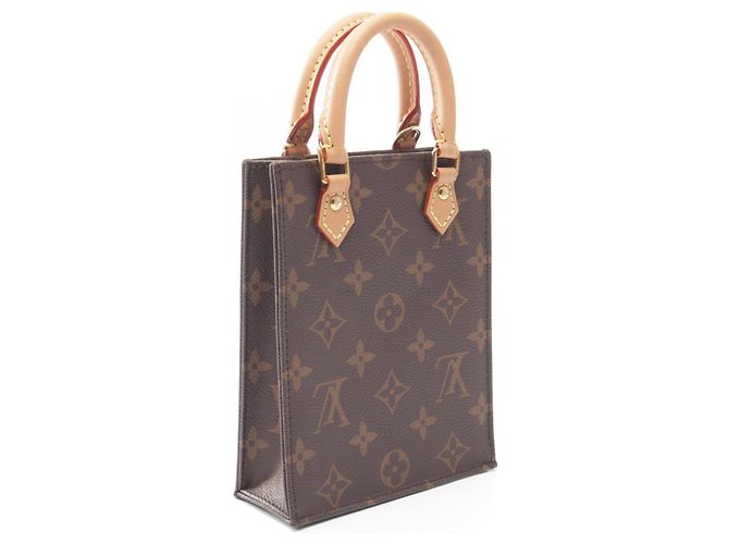 Borsa Louis Vuitton Petite Sac Plat Monogram - vista 2