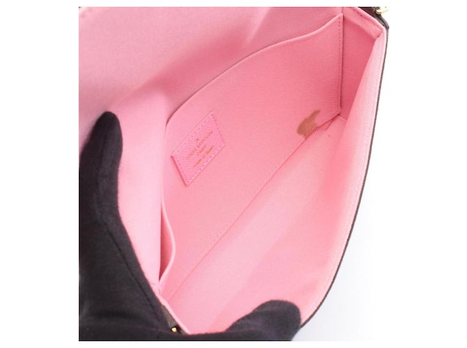Louis Vuitton Pochette Felicie Monogram Vivienne Shoulder Bag - vista 3
