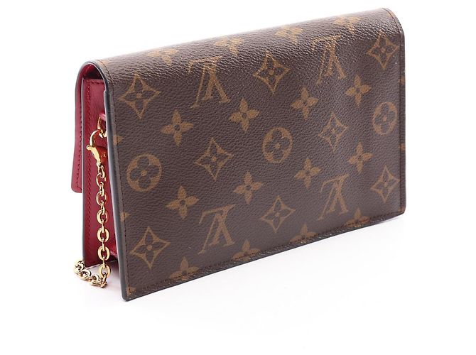 Louis Vuitton Portefeuille Flore Chain Monogram Shoulder Bag - vista 2