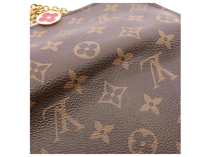 Louis Vuitton Portefeuille Flore Chain Monogram Shoulder Bag - vista 8