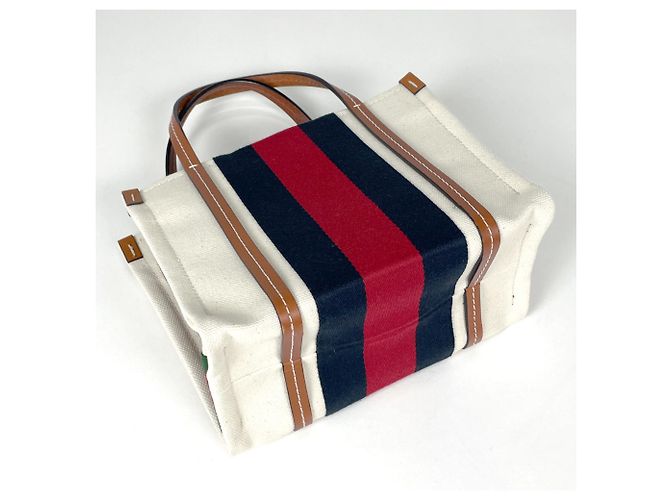 Borsa 2-Way Gucci Interlocking G Sherry Line Web - vista 2