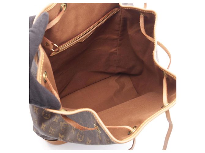 Zaino/Borsa Louis Vuitton Montsouris GM - vista 3