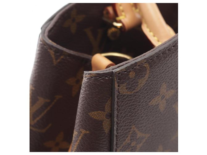Borsa Louis Vuitton Montaigne MM Monogram - vista 13