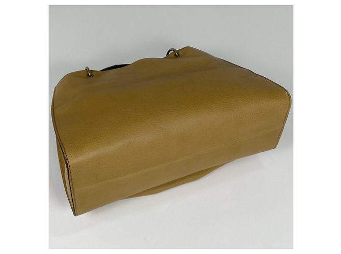 Borsa a mano Gucci in pelle gialla - vista 2