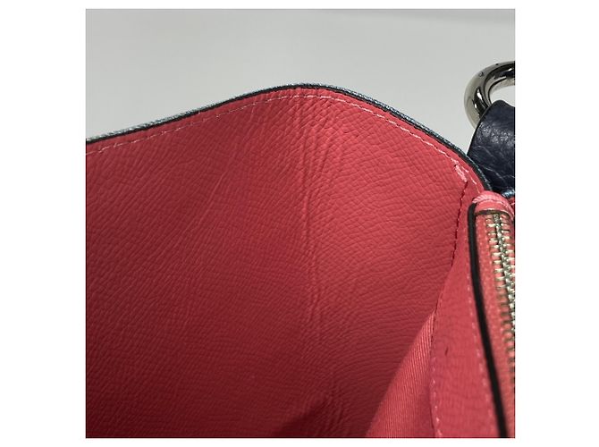 Borsa a mano Coach in denim azzurro - vista 5