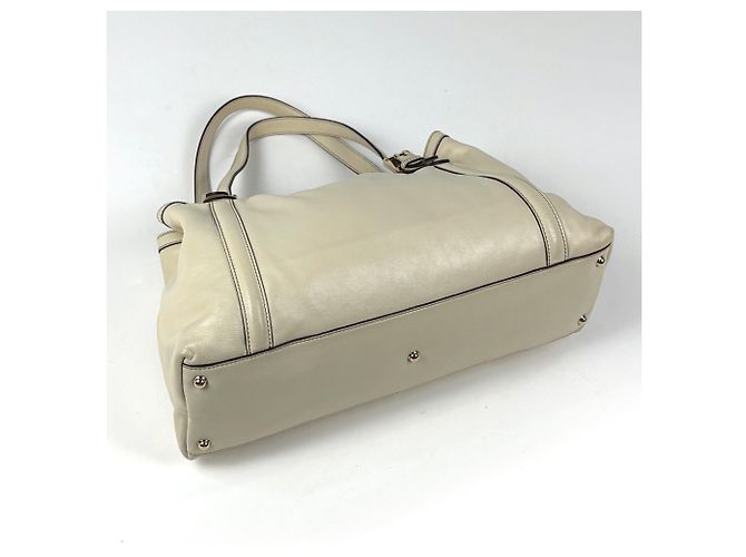 Borsa Tote in pelle Gucci Newbrid Double G - vista 2