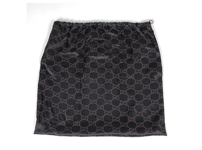Borsa a tracolla Gucci in tela GG marrone - vista 7