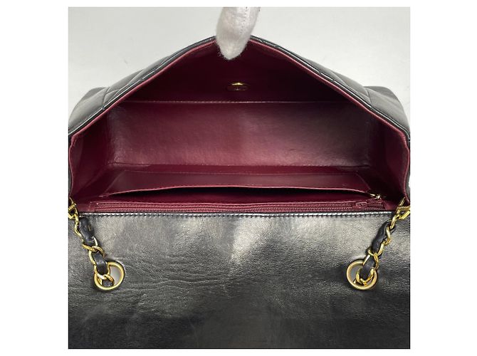 Borsa a tracolla Chanel Diana Matelassé Single Flap - vista 12