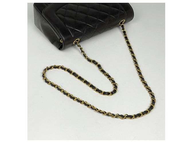 Borsa a tracolla Chanel Diana Matelassé Single Flap - vista 8