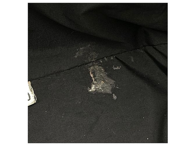 Borsa a tracolla Miu Miu in denim nero - vista 7