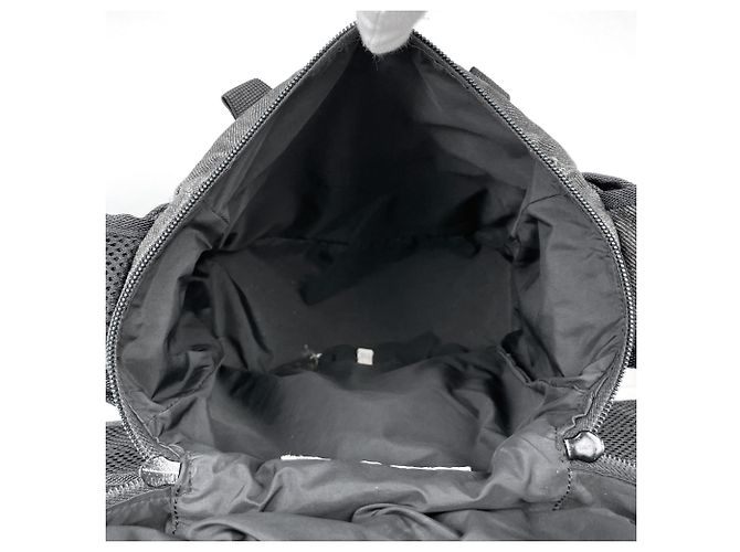 Borsa a tracolla Miu Miu in denim nero - vista 8