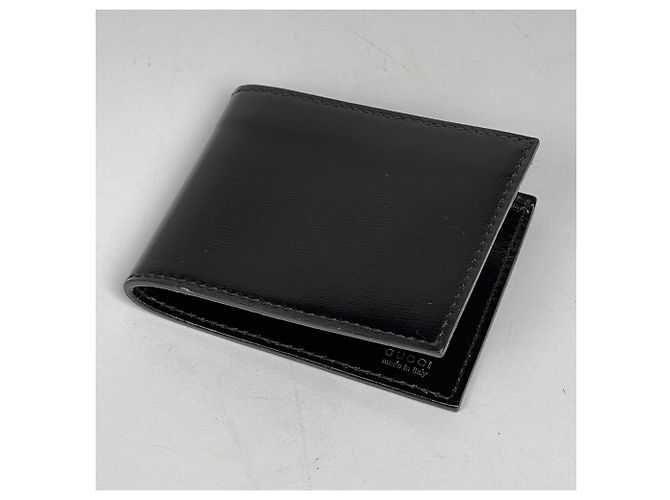 Borsa a tracolla Gucci in pelle nera - vista 9